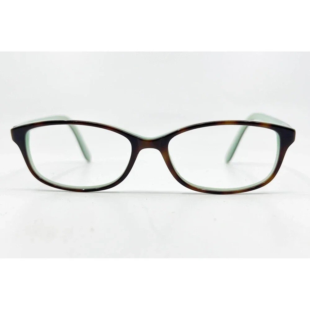Bulova Eyeglass Frames Womens Havana Mint Tortoise Oval Full Rim 53-16-140 53mm
